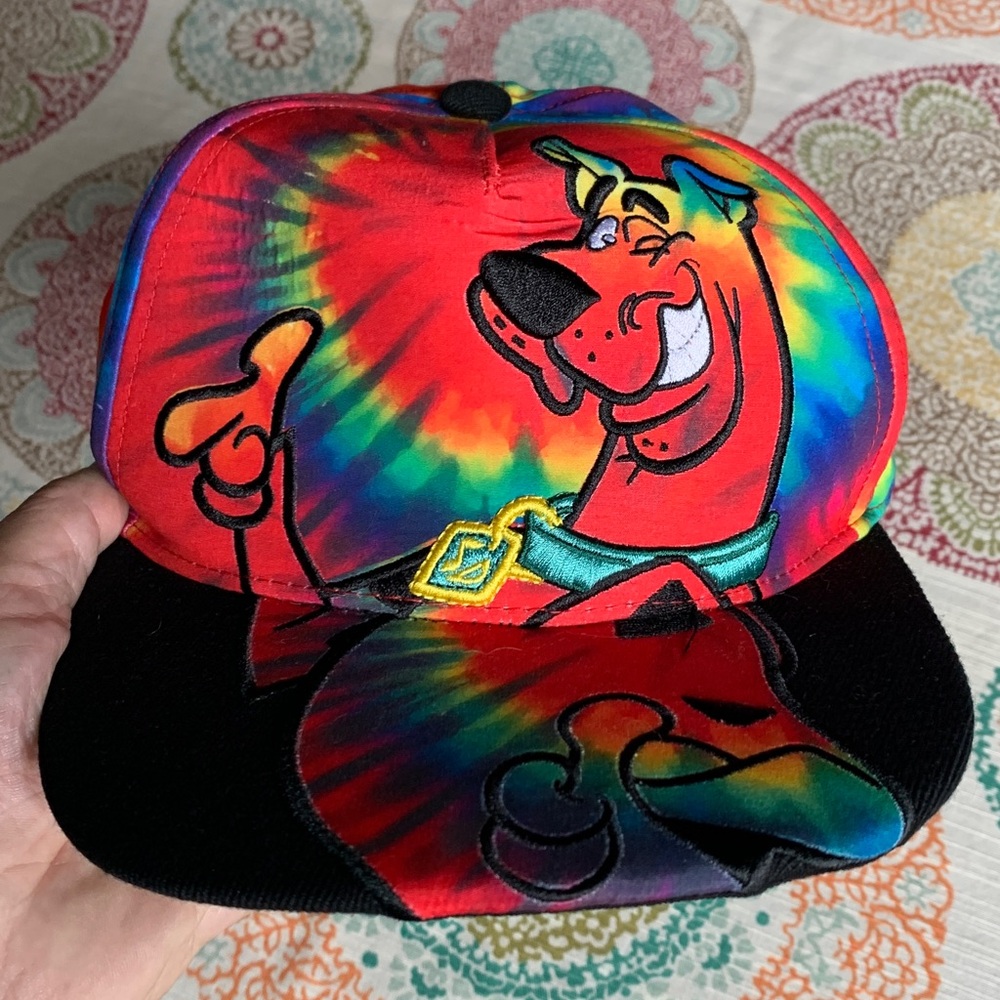 Psychedelic Scooby-Doo Tie-Dye Cap